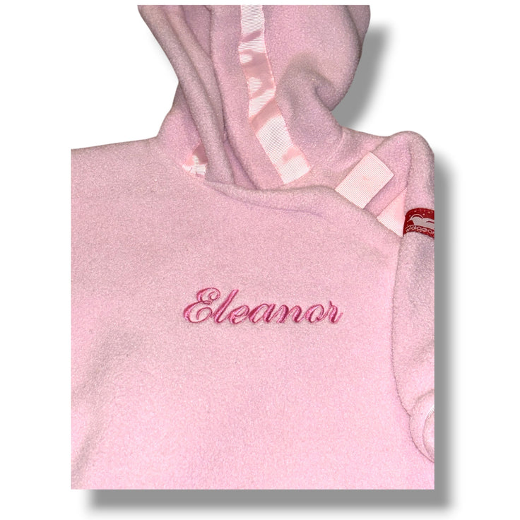Size 9 month Girls Widgeon Pink Fleece jacket w/ 