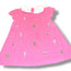 Size 2 Girls Anavini Pink Pink corduroy dress w/ nutcracker characters