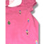 Size 2 Girls Anavini Pink Pink corduroy dress w/ nutcracker characters