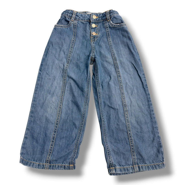 Size 4 Mayoral wide leg denim pants Default Title / 4 / Girl