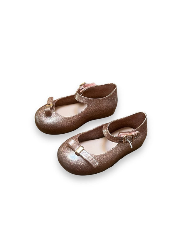 Size 7 Mini Melissa rose gold Mary Jane's Default Title / 7 / -