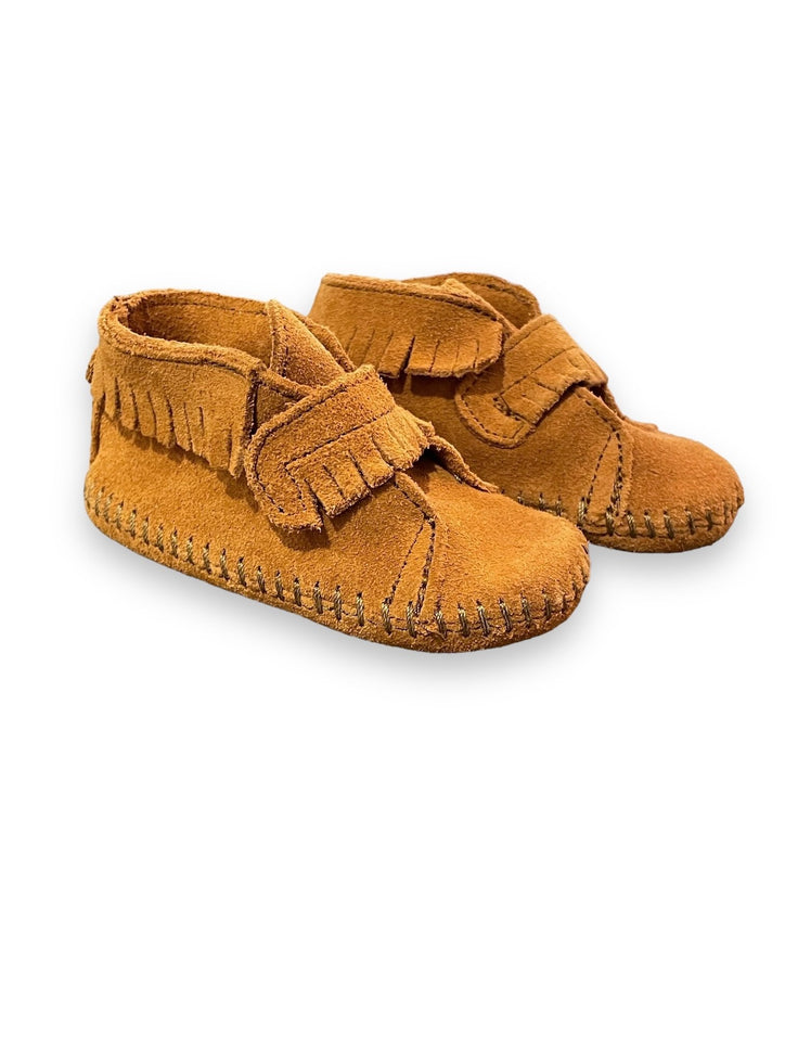 Size 3 infant Minnetonka chestnut shoes Default Title / 3 / -