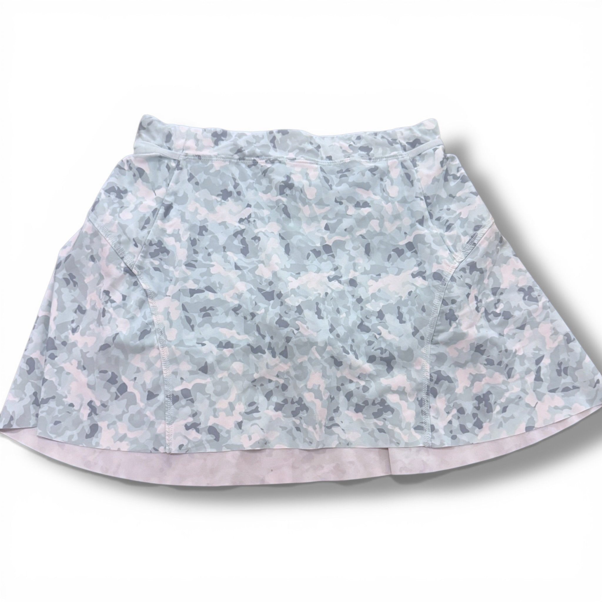 Size 12 Athleta Girl mint green camo skirt with built in shorts Default Title / 12 / Girl