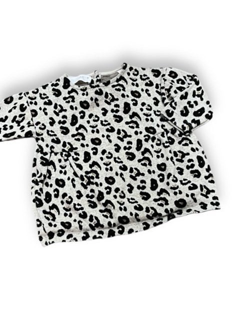 Size 9-12 month Zara leopard long sleeve shirt Default Title / 9-12 month / Girl