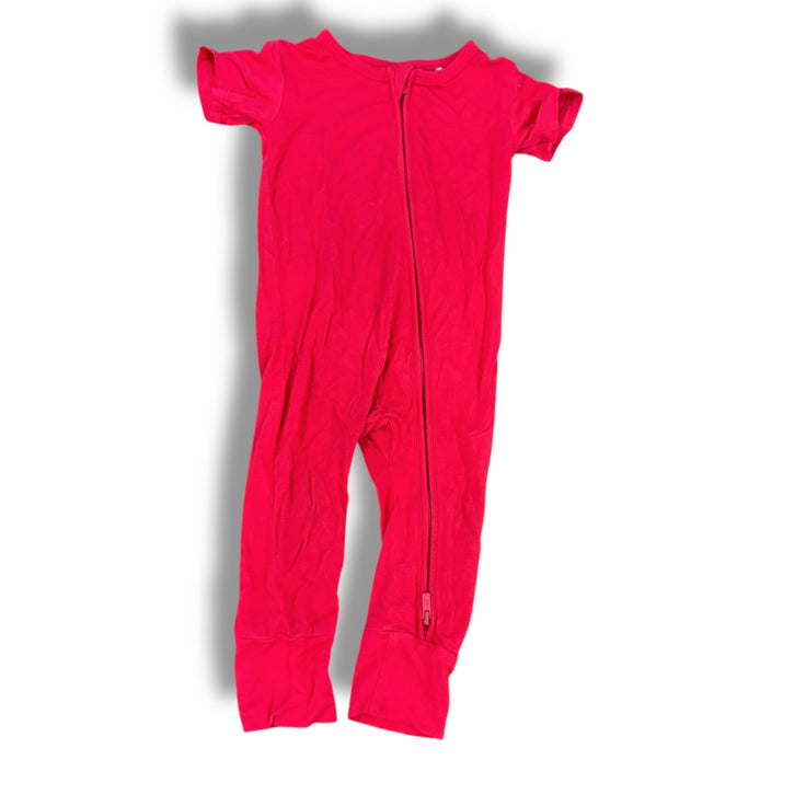 Size 18-24 month little bum bum hot pink romper Default Title / 18-24 month / Girl