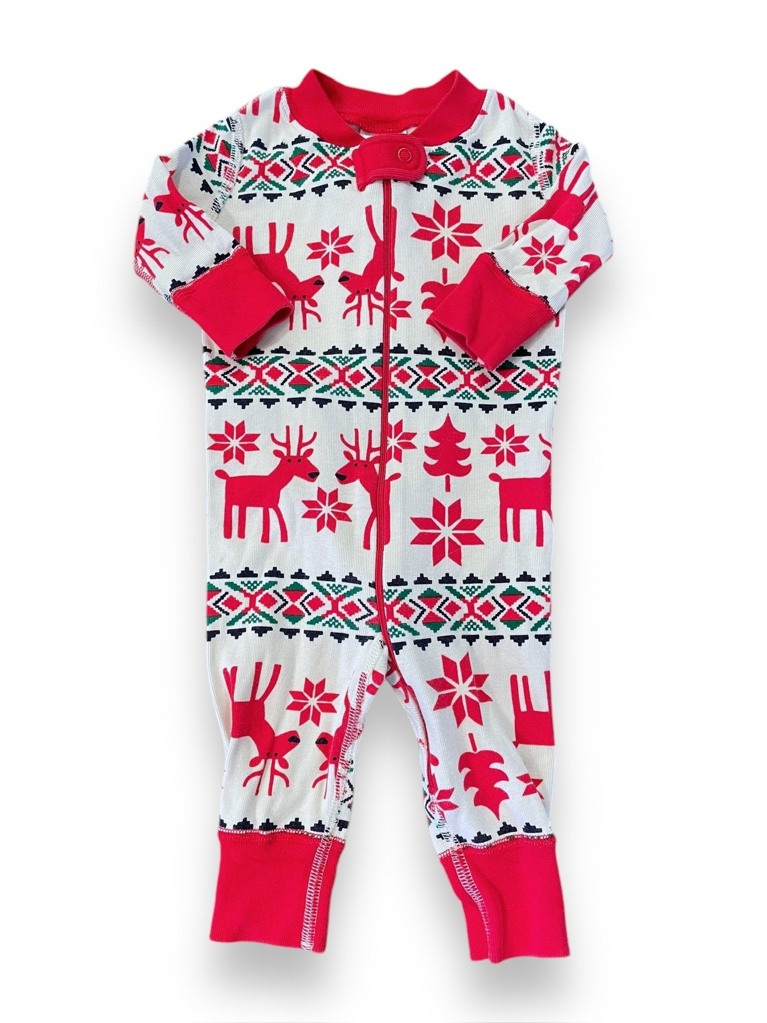 Size 0-6 month Hanna Andersson Reindeer Sleeper Default Title / 0-6 month / -