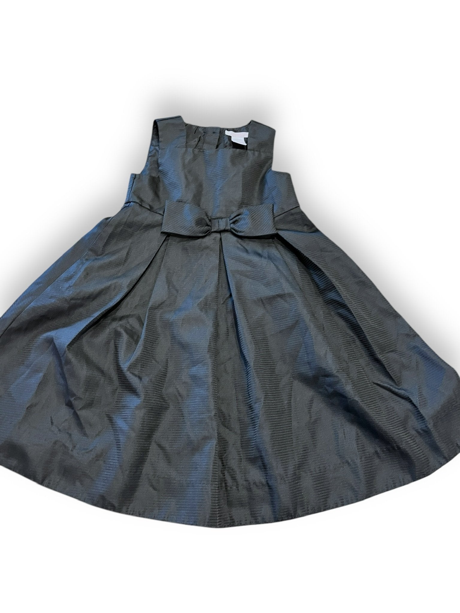 Size 5 Janie and Jack Black Taffeta Dress Default Title / 5 / Girl