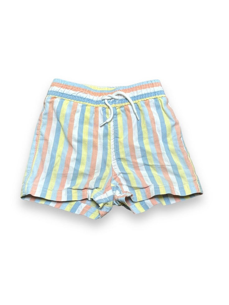 Size 3-6 month Janie and Jack pastel stripe swim trunks Default Title / 3-6 month / -
