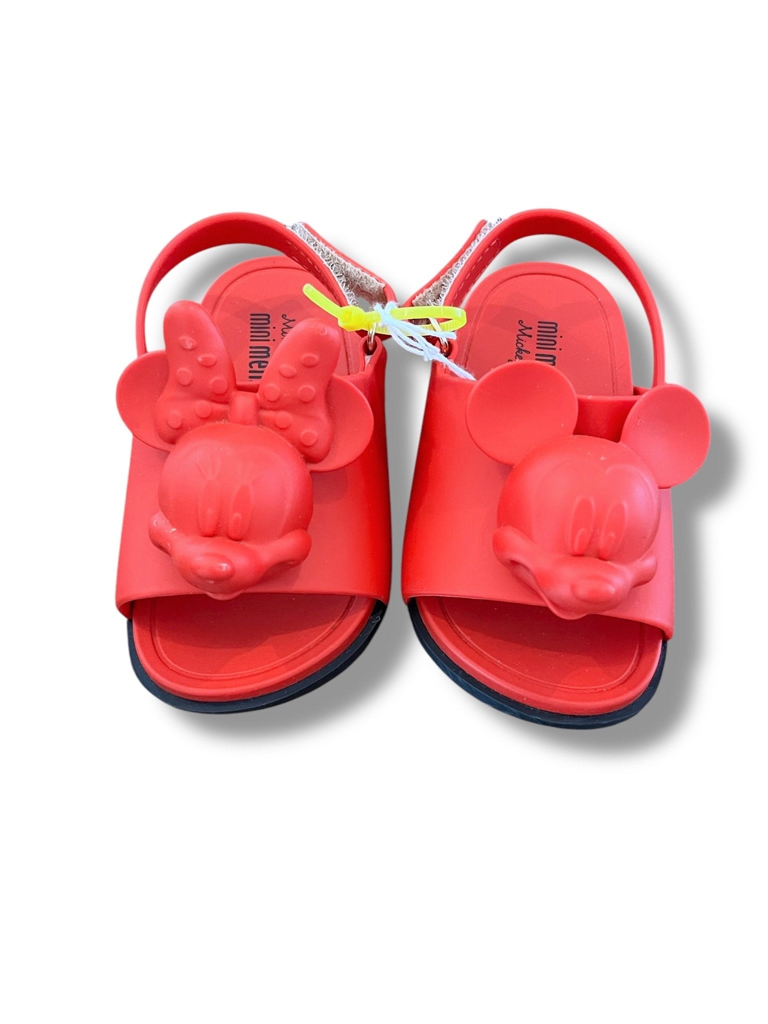 Size 5 toddler Mini Melissa red Mickey Mouse sandals- NWOT Default Title / 5 / -