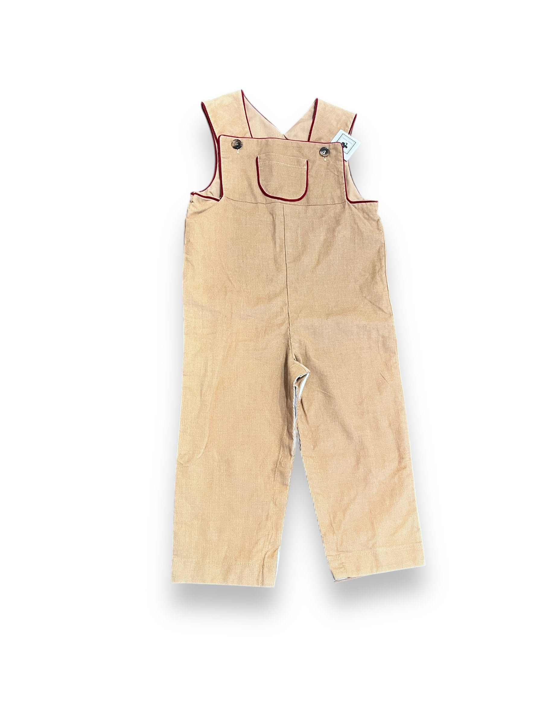 Size 18 month Busy Bees Khaki Overalls NWT Default Title / 18 month / Boy
