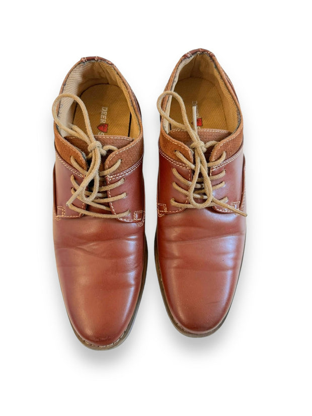 Size 6 Deer Stags Brown lace up loafers Default Title / 6 / Boy