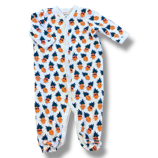 Size 0-3 month Roller rabbit pineapple sleeper Default Title / 0-3 month / Girl