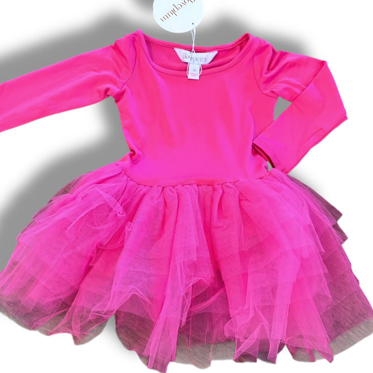 Size 12 month Love plum hot pink tutu NWT Default Title / 12 / Girl