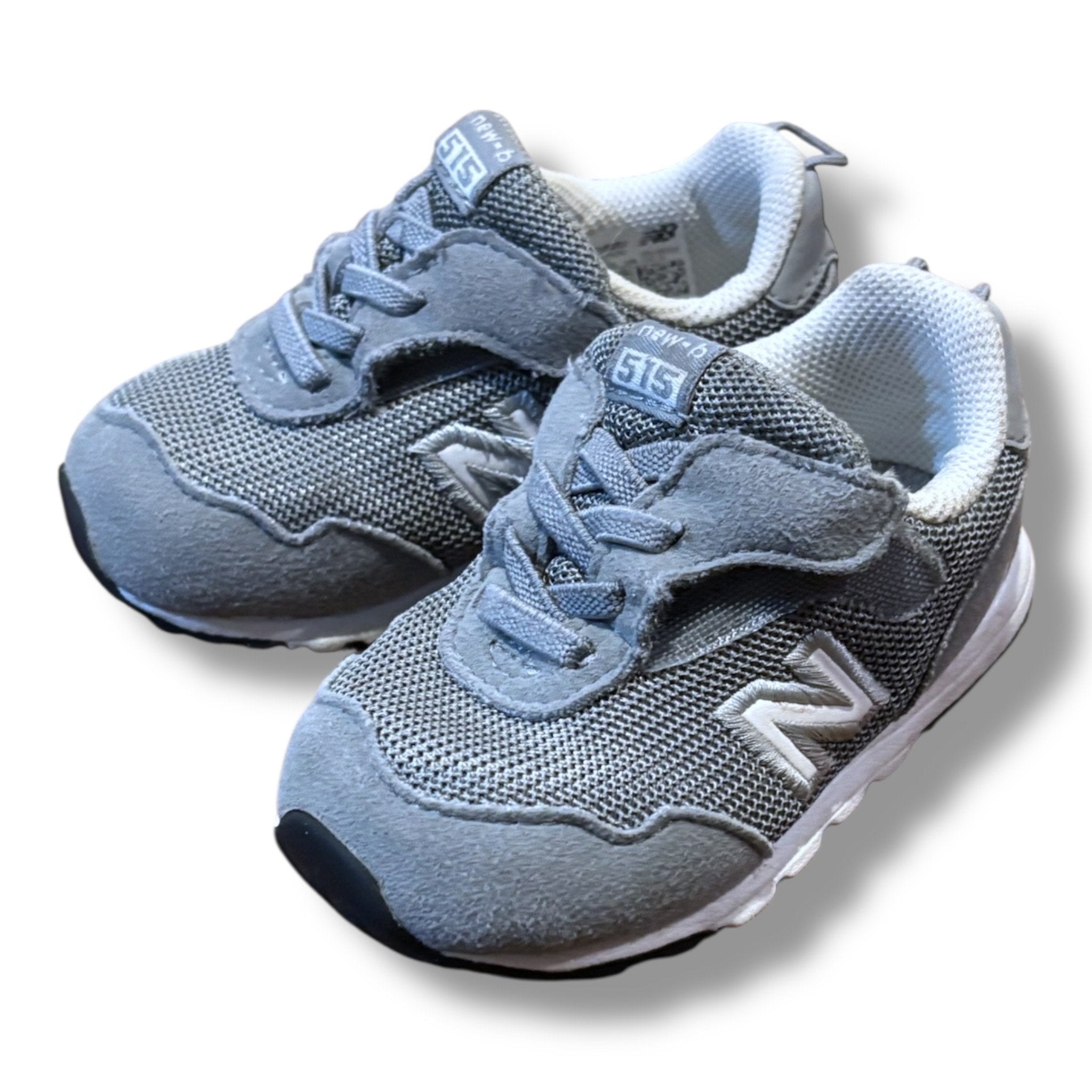 Size Toddler 5 New Balance gray Velcro sneakers Default Title / Toddler / -