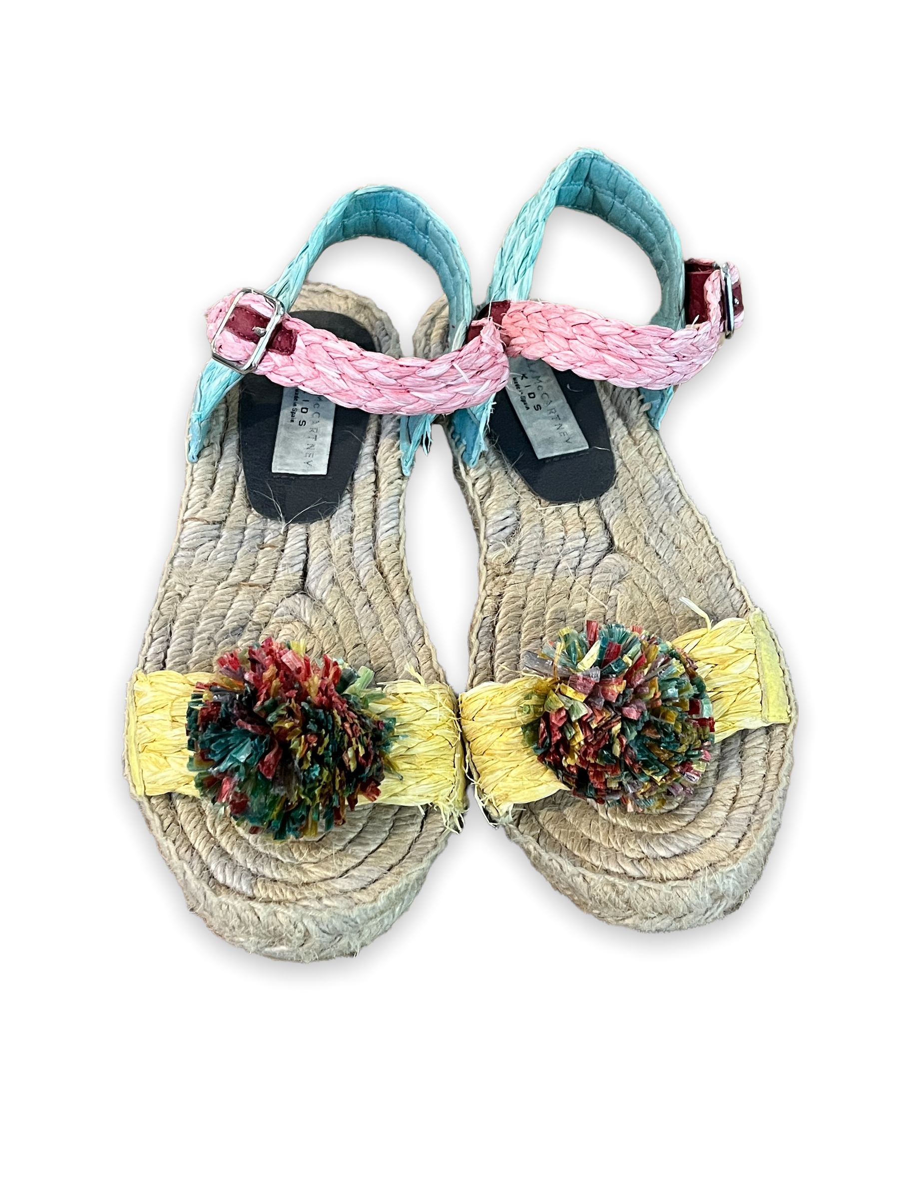 Size 2 Stella McCartney Pom Pom sandal Default Title / 2 / Girl
