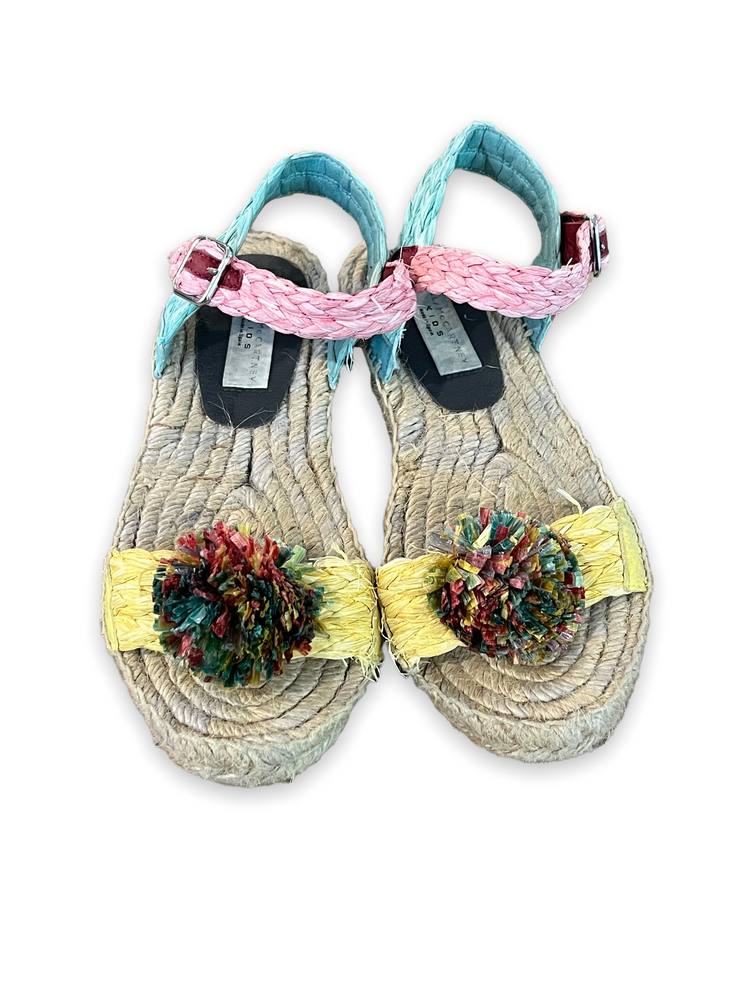 Size 2 Stella McCartney Pom Pom sandal Default Title / 2 / Girl