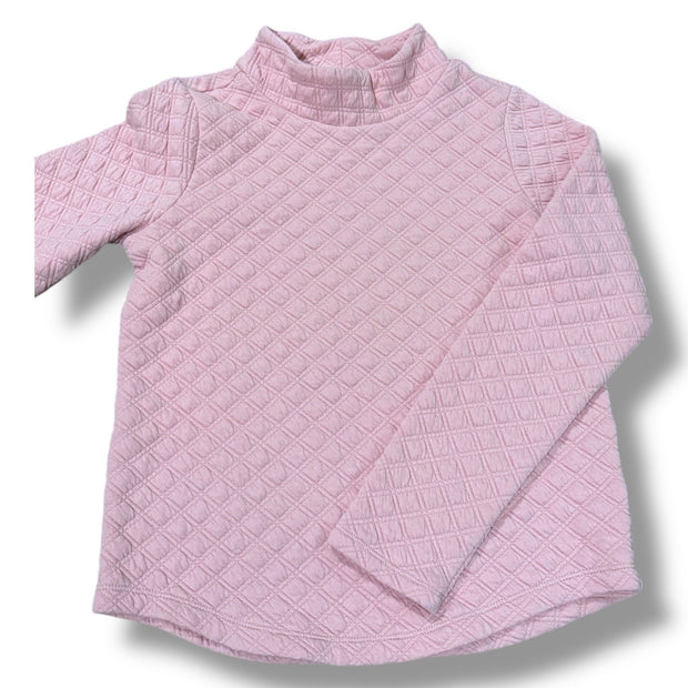 Size 10-11 (L) Crewcuts light pink quilted funnel-neck sweatshirt Default Title / 11-Oct / Girl