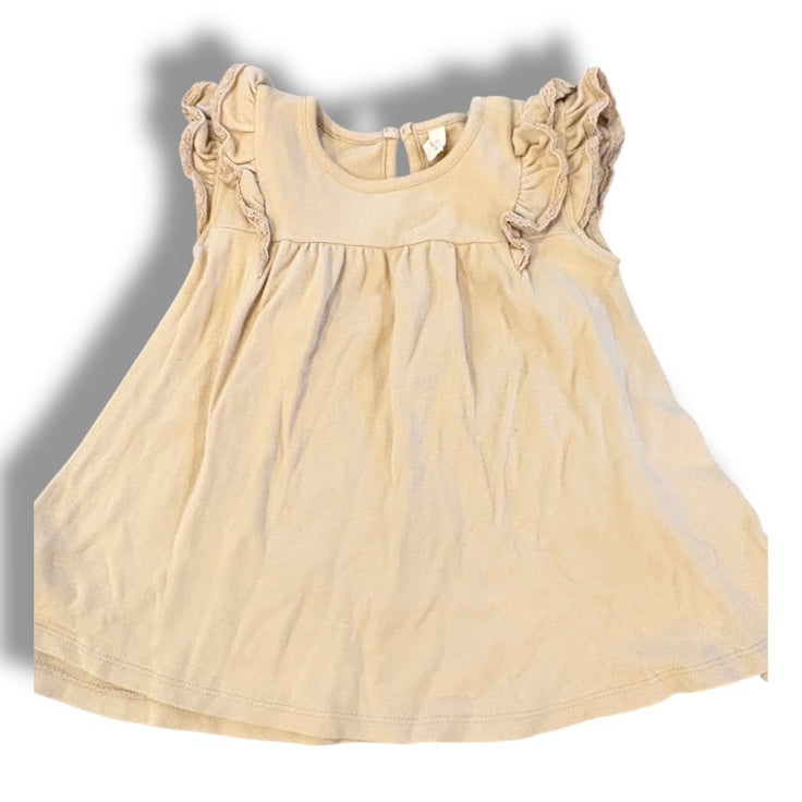 18-24 month Quincy mae tan knit tank dress Default Title / 18-24 month / Girl