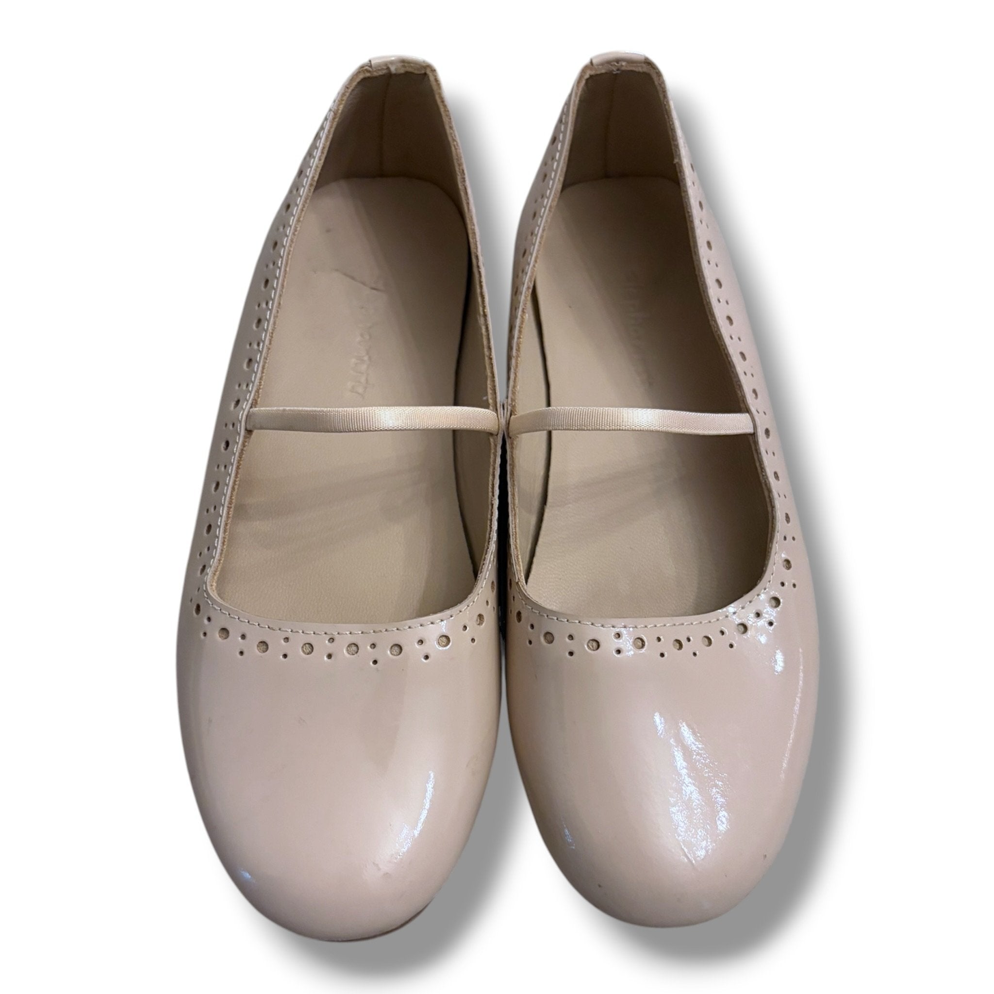 Size 1 Elephantito patent tan mary janes Default Title / 1 / Girl