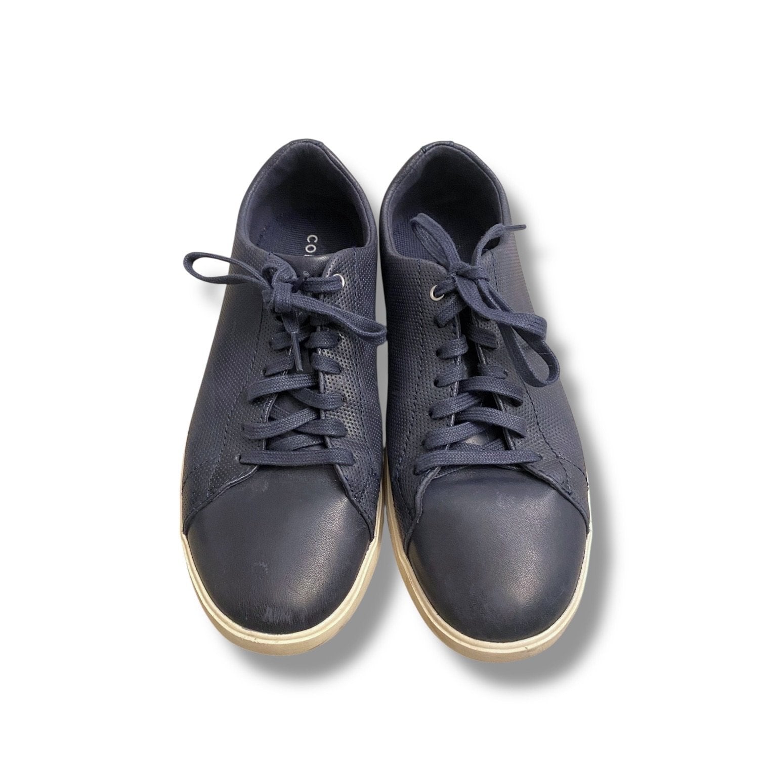 Size 7 (Men's) Cole Haan navy lace up sneakers Default Title / 7 / -