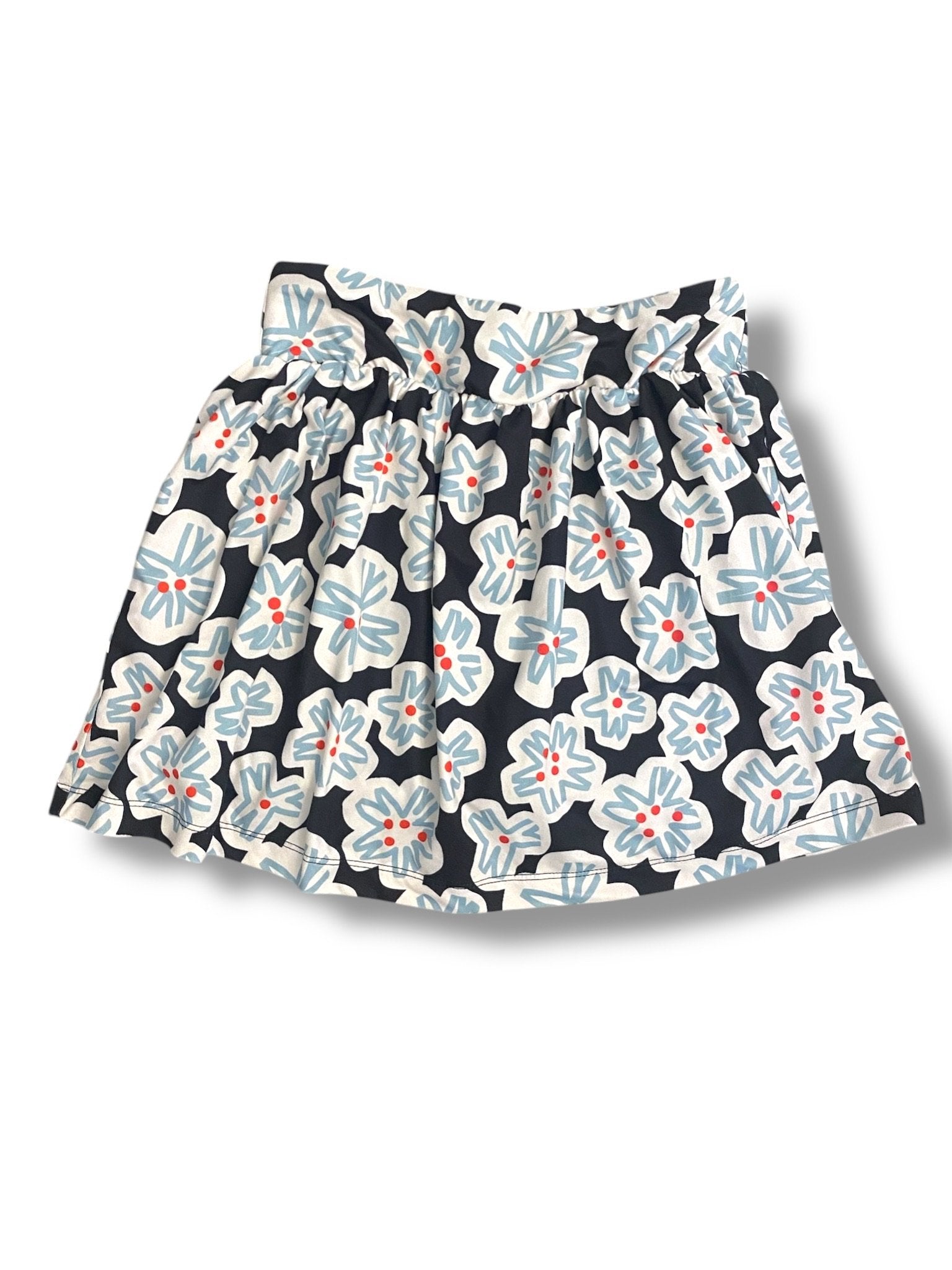 Size 10 Hanna Andersson navy/light blue skort Default Title / 10 / -