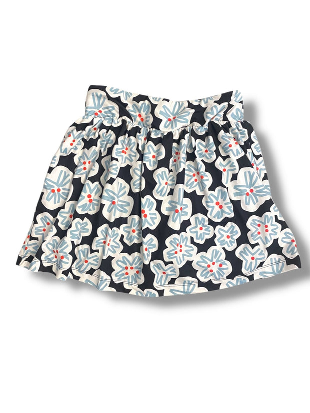 Size 10 Hanna Andersson navy/light blue skort Default Title / 10 / -