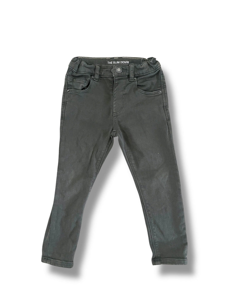 Size 2-3 Zara slim denim, dark green pants Default Title / 3-Feb / Boy