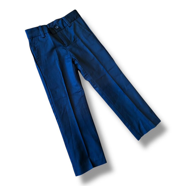 Size 4 Janie and Jack black suit pants with button closure Default Title / 4 / Boy