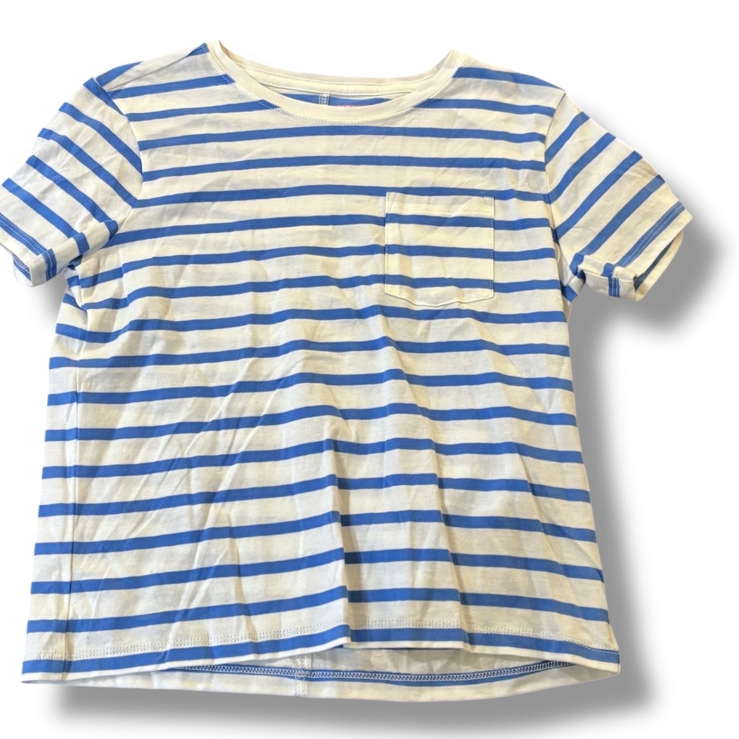 Size 10-11 (L) Crewcuts blue/white striped tee NWT Default Title / 11-Oct / Girl