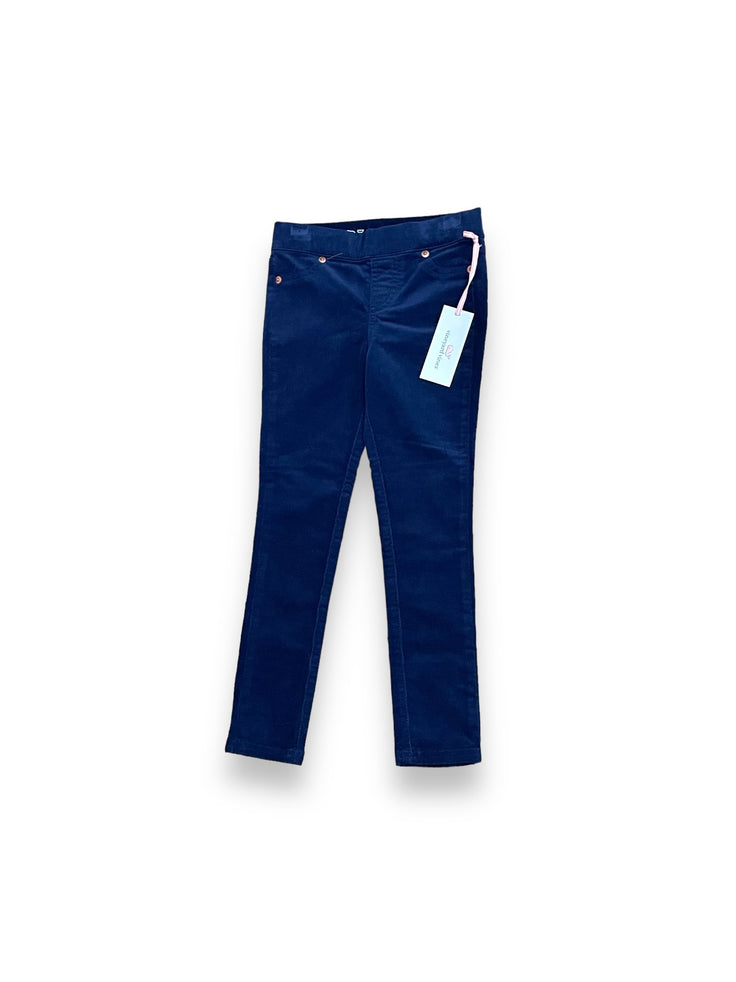 Size 6 Vineyard Vines navy corduroy pull on leggings, NWT Default Title / 6 / Girl