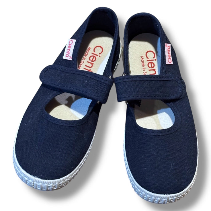 Size Toddler 9.5 Cienta navy Mary Jane sneakers Default Title / Toddler / -