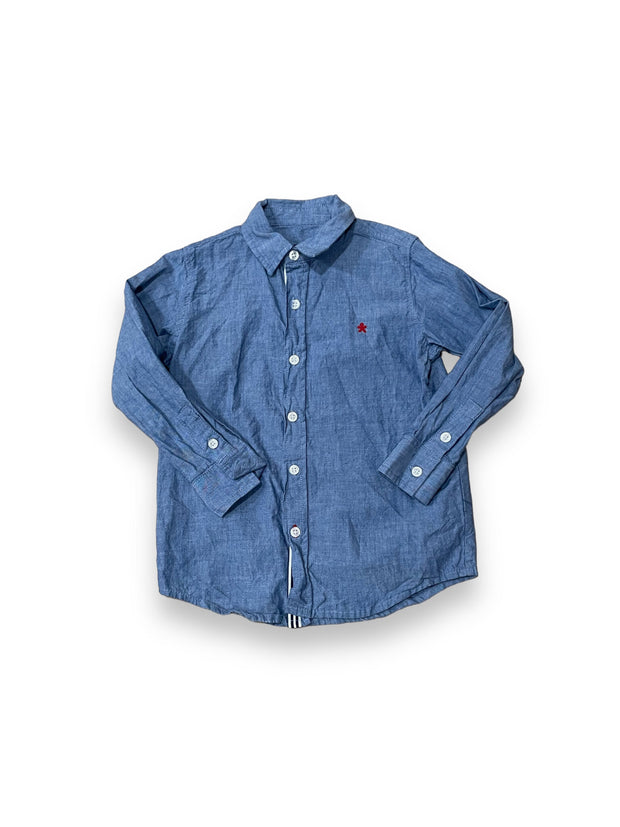 Size 7 Tooby Doo chambray button up Default Title / 7 / Boy