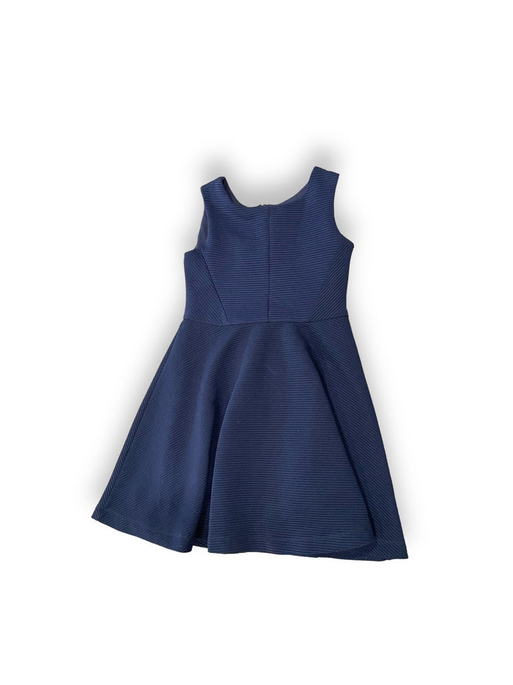 Size 7 Florence Eiseman navy ribbed tank dress Default Title / 7 / Girl