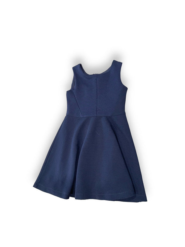 Size 7 Florence Eiseman navy ribbed tank dress Default Title / 7 / Girl