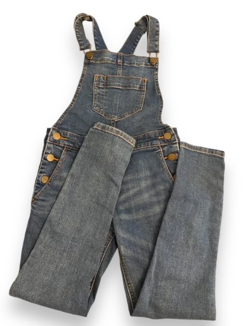 Size 8 Crewcuts denim long overalls Default Title / 8 / Girl