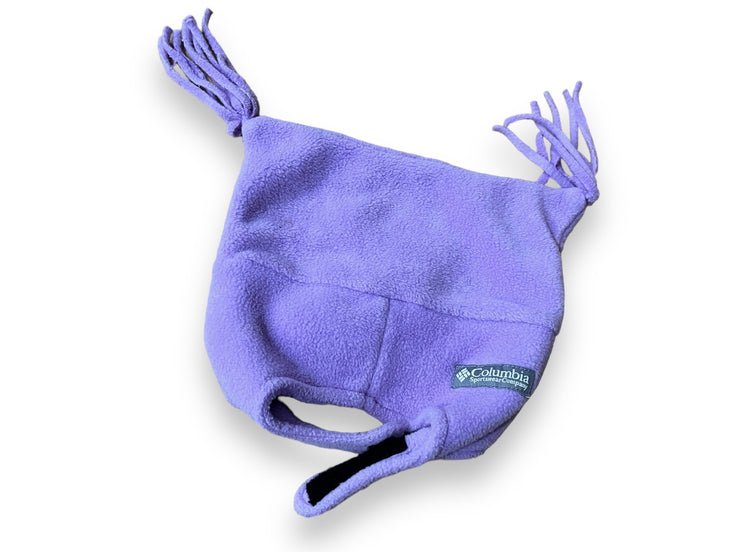 Size o/s Columbia purple hat with tassles Default Title / One Size / -