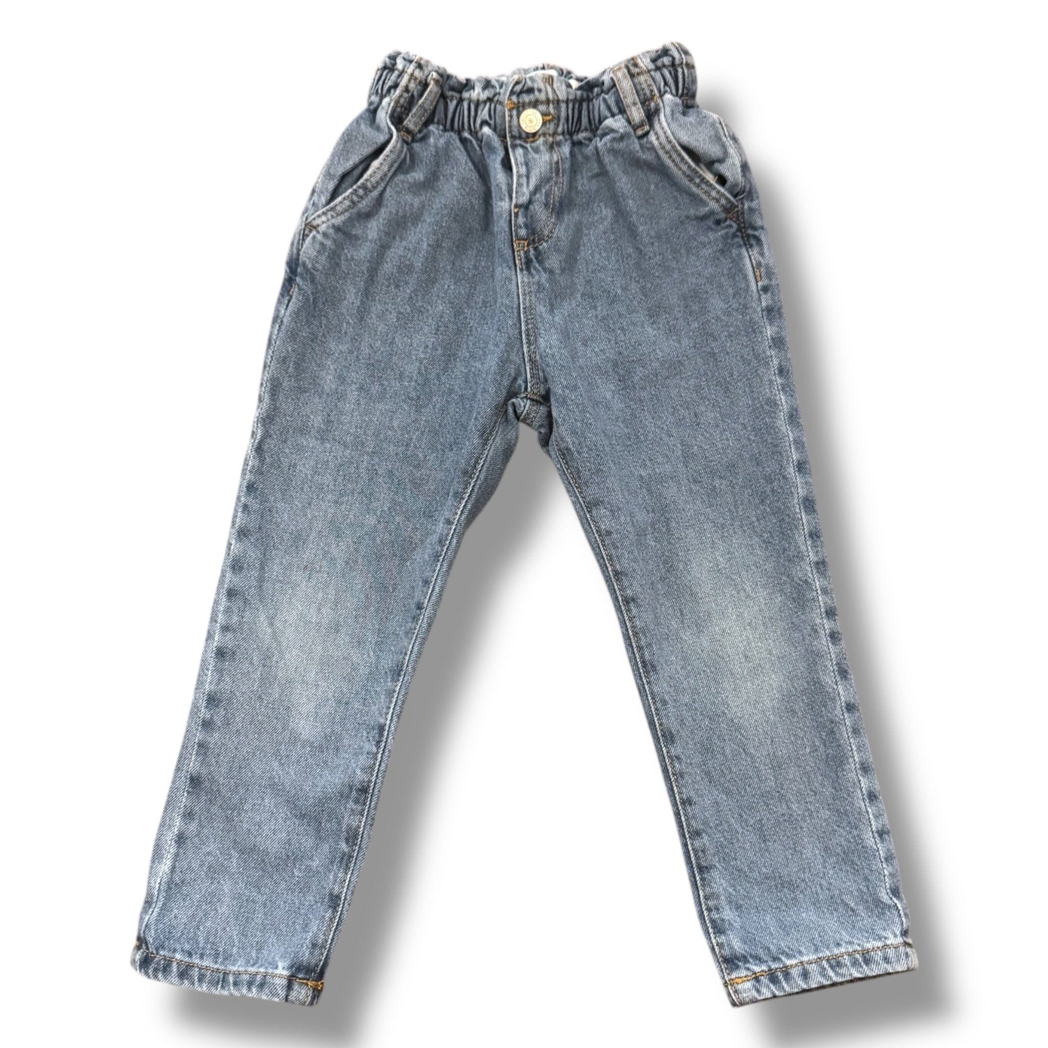 Size 2-3 Zara pull on jeans with stretchy waist Default Title / 3-Feb / Girl