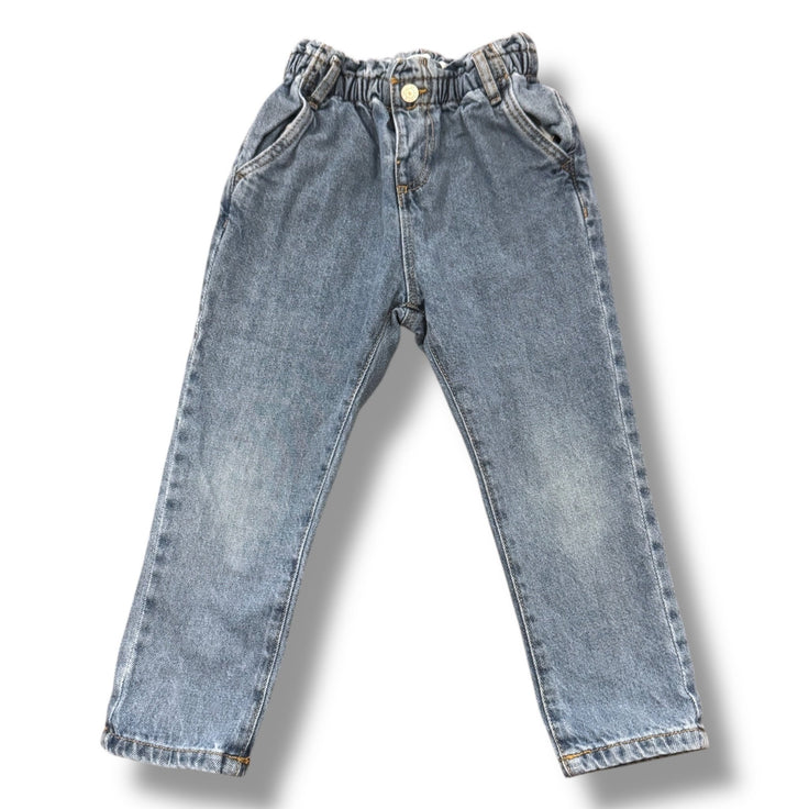 Size 2-3 Zara pull on jeans with stretchy waist Default Title / 3-Feb / Girl
