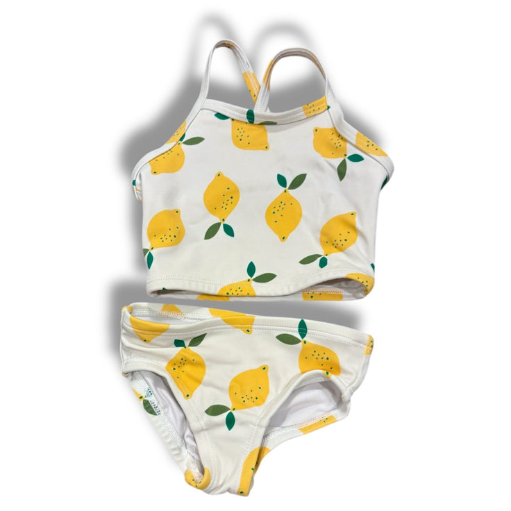 Size 18-24 month Hanna Andersson white two piece swim with lemons Default Title / 18-24 month / Girl
