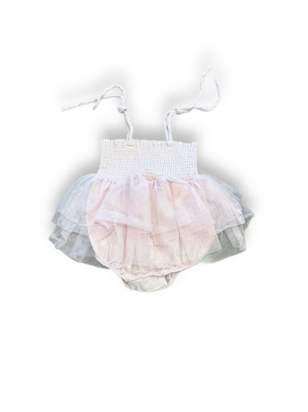 Size 6-12 month Angel Dear light pink tutu bubble Default Title / 6-12 month / Girl