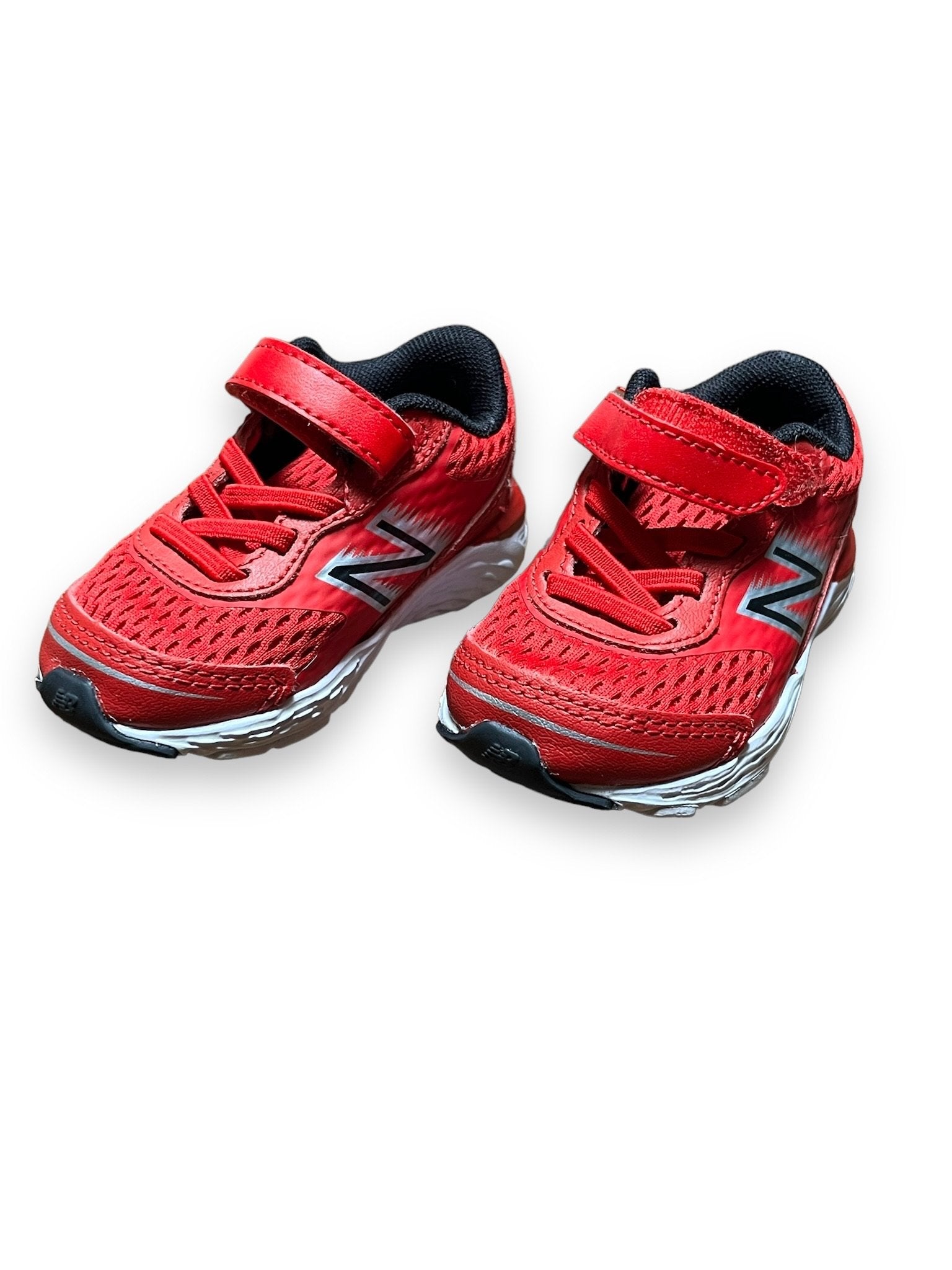 Size 3 infant New Balance red shoes- like new condition Default Title / 3 / -
