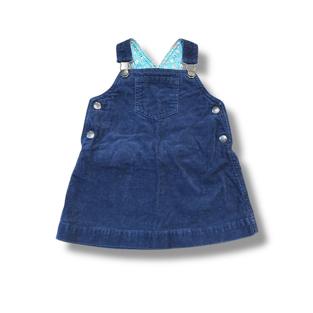 Size 6-12 month Boden navy corduroy jumper w/ side snaps Default Title / 6-12 month / Girl
