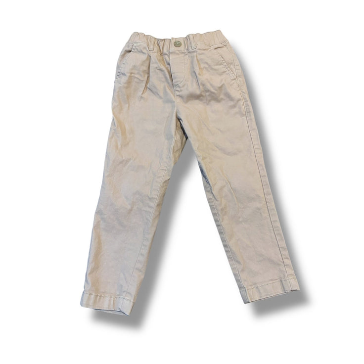 Size 5 Hanna Andersson khaki elastic waist chinos Default Title / 5 / Boy