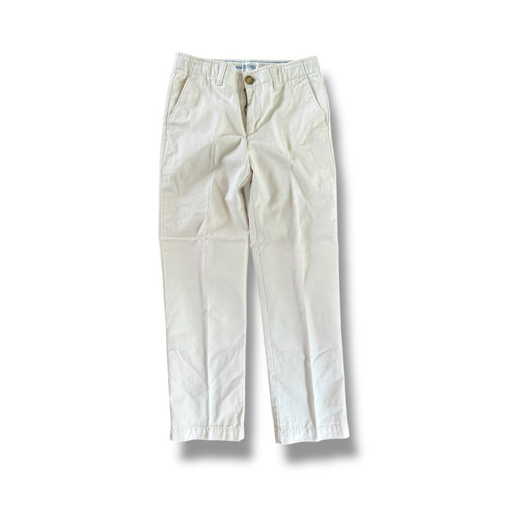 Size 8 Land's End cream chino pants Default Title / 8 / -