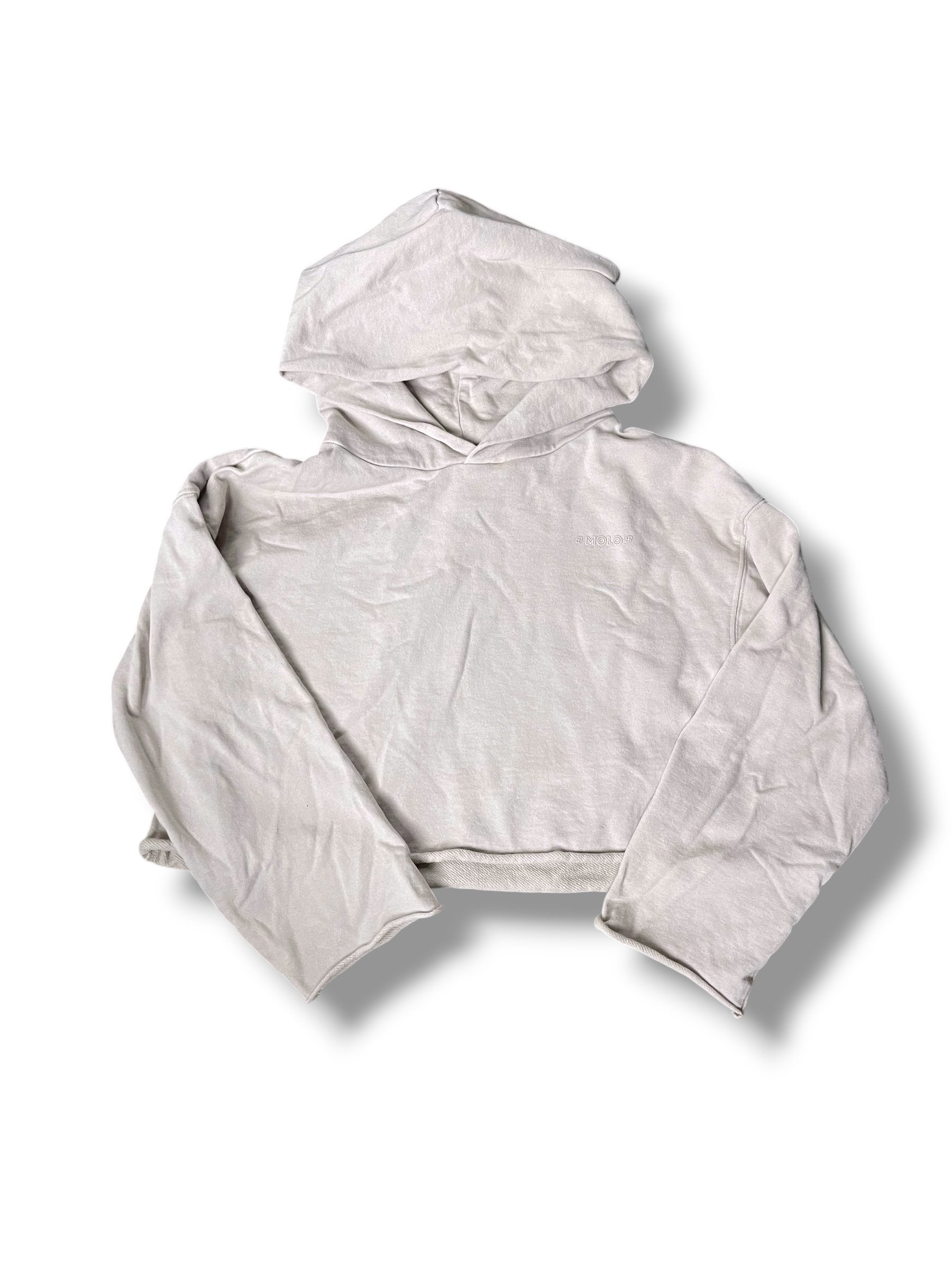 Size 12 Molo tan cropped hooded pull over Default Title / 12 / Girl