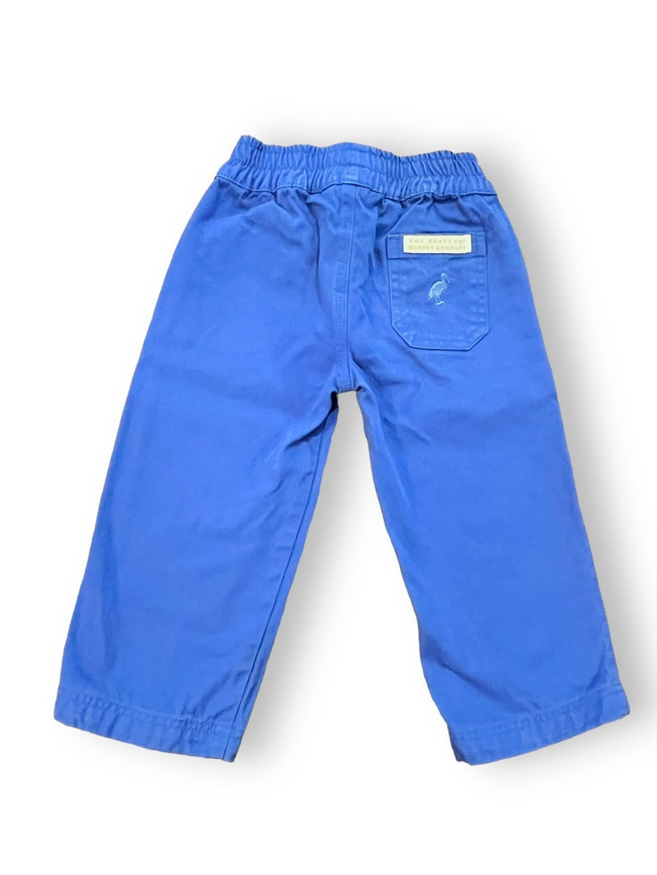 Size 12-18 month TBBC blue pull on pants, light wash fade Default Title / 12-18 month / Boy