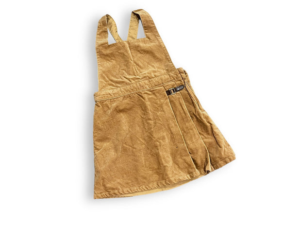 Size 4 Janie and jack tan/gold velvet jumper Default Title / 4 / Girl