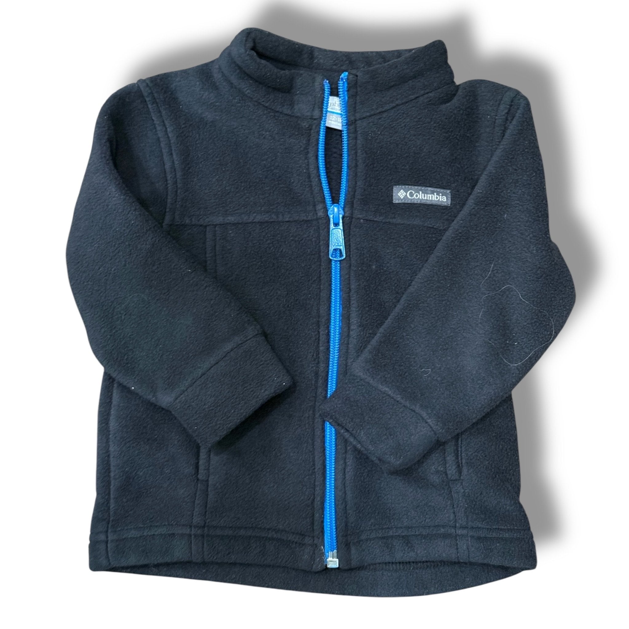 Size 12 Month Columbia Black Fleece Blue Zipper Default Title / 12 / Boy