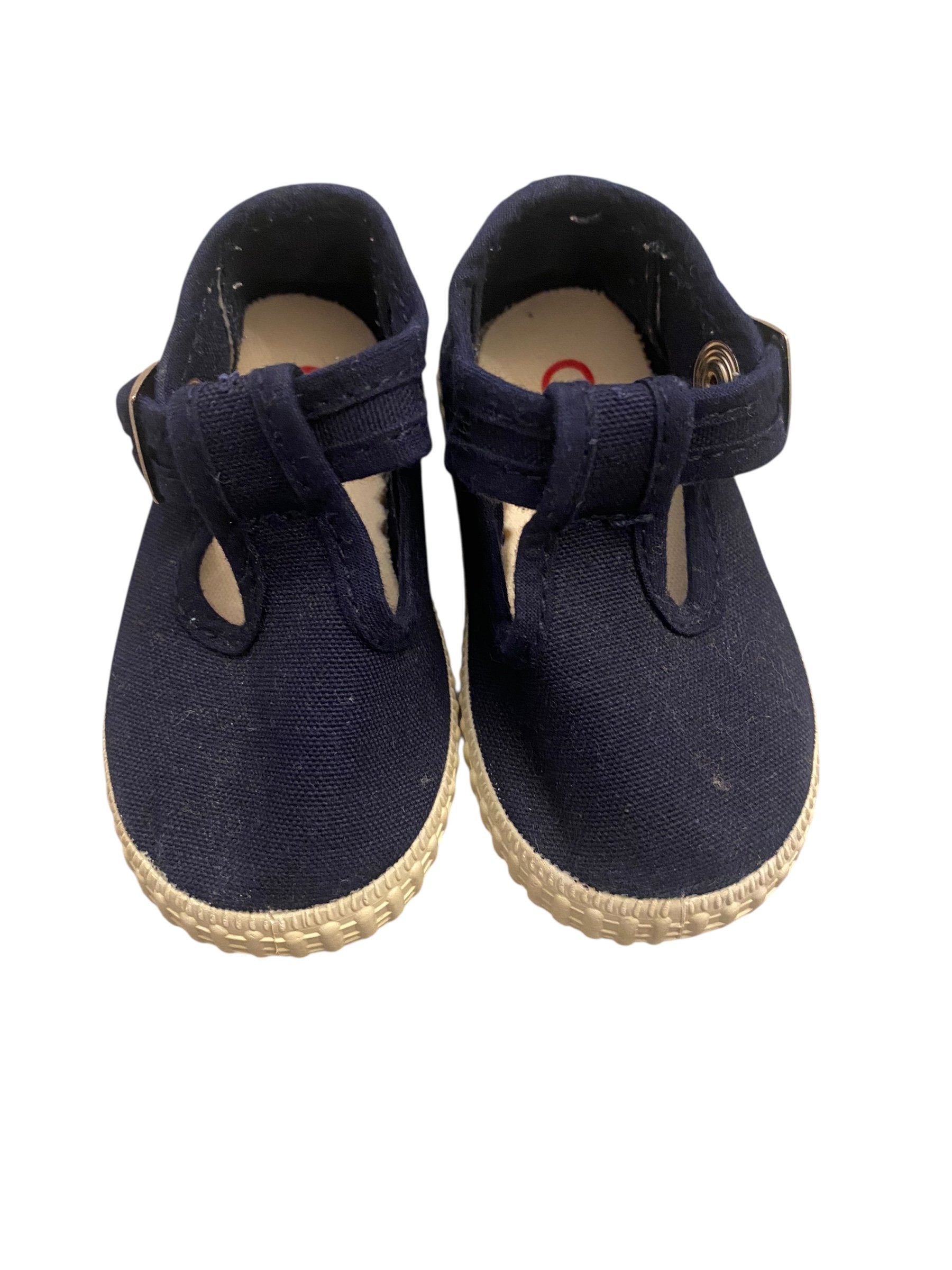Size 18 (3) Cienta navy Mary Jane sneakers Default Title / 18 month / -