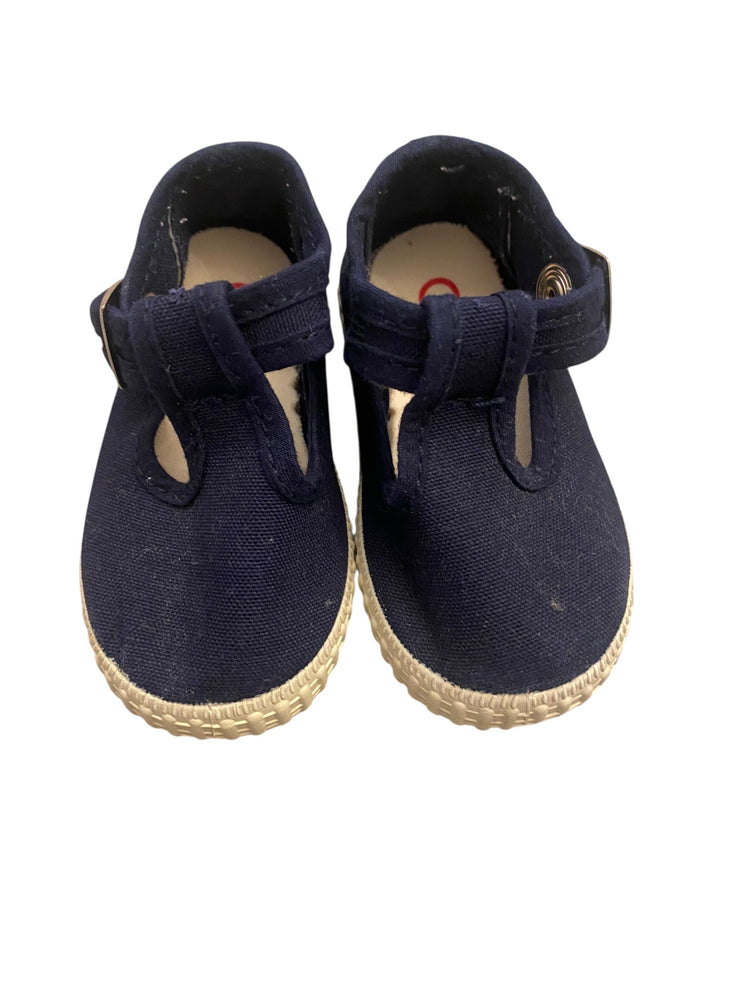 Size 18 (3) Cienta navy Mary Jane sneakers Default Title / 18 month / -